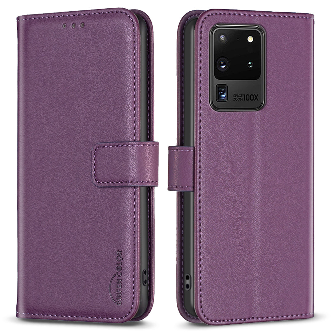 BINFEN COLOR BF17 TPU PU Leather Phone Cover for Samsung Galaxy S20 Ultra Stand Magnetic Phone Case Wallet BINFEN COLOR BF17 TPU PU Leather Phone Cover for Samsung Galaxy S20 Ultra Stand Magnetic Phone Case Wallet